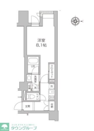 レジディア高円寺の物件間取画像